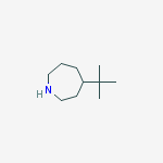 4-tert-Butyl-1-azacycloheptane结构式