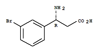 Structure of (R)-3-(3-BROMOPHENYL)-BETA-ALANINE
