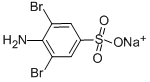 Structure of 3,5-DIBROMOSULFANILIC ACID, SODIUM SALT