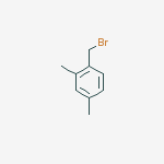 Structure of Benzene,1-(bromomethyl)-2,4-dimethyl-