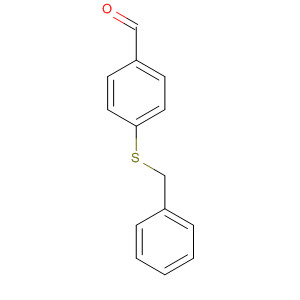 Structure of Benzaldehyde, 4-[(phenylmethyl)thio]-