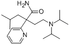 Structure of alpha-[2-(diisopropylamino)ethyl]-alpha-isobutylpyridine-2-acetamide