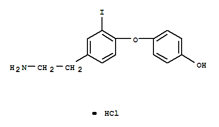 Structure of 3-Iodothyronamine Hydrochloride