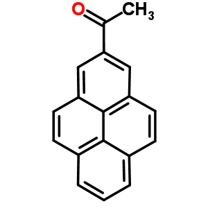 Structure of 1-pyren-2-ylethanone