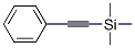 Structure of 1-phenyl-2-trimethylsilylacetylene
