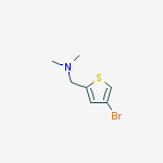 Structure of 1-(4-Bromothiophen-2-yl)-N,N-dimethylmethanamine