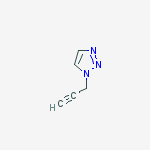 Structure of 1H-1,2,3-Triazole, 1-(2-propynyl)-