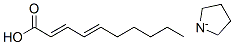 Structure of 2,4-Decadienoic acid pyrrolidide