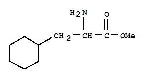 Structure of B-Cycloheyl-dl-alamin-methyl ester