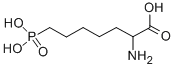Structure of (+/-)-2-AMINO-7-PHOSPHONO-HEPTANOIC ACID