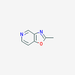 Structure of 2-METHYL-OXAZOLO[4,5-C]PYRIDINE