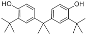 Structure of 4,4-ISOPROPYLIDENEBIS(2-T-BUTYLPHENOL)