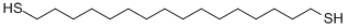 Structure of 1,16-HEXADECANEDITHIOL, 99%