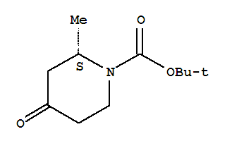 Structure of 1-PIPERIDINECARBOXYLIC ACID 2-METHYL-4-OXO-,TERT-BUTYL ESTER,(2S)-