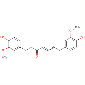 4-Hepten-3-one, 1,7-bis(4-hydroxy-3-methoxyphenyl)-结构式