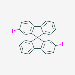 Structure of 2,2'-Diiodo-9,9'-spirobifluorene
