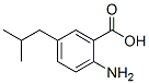 Benzoic acid,2-amino-5-(2-methylpropyl)-结构式