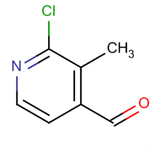 2-氯-3-甲基异烟醛结构式