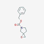 Structure of 5-Cbz-1-oxa-5-azaspiro[2.4]heptane