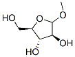 Structure of METHYL-D-ARABINOFURANOSIDE