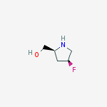Structure of (2S,4S)-4-Fluoro-2-pyrrolidinemethanol