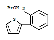 Structure of 2-[2-(BROMOMETHYL)PHENYL]THIOPHENE