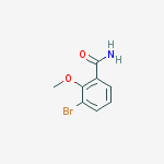 Structure of 3-Bromo-2-methoxybenzamide