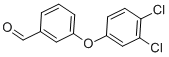 Chemical structure of 3-(3,4-DICHLOROPHENOXY)BENZALDEHYDE