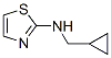 Structure of 2-Thiazolamine,  N-(cyclopropylmethyl)-