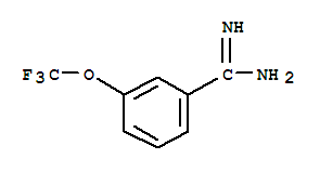 3-三氟甲氧基苯甲脒结构式