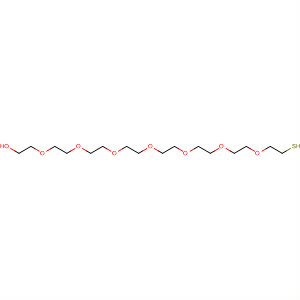 Structure of 3,6,9,12,15,18,21-Heptaoxatricosan-1-ol, 23-mercapto-