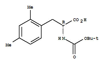 Structure of BOC-D-2,4-DIMETHYLPHE