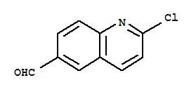 2-氯-6-喹啉甲醛结构式