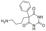 Structure of 5-phenyl-5-(4-aminobutyl)barbituric acid