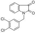 Structure of 1-(3,4-DICHLOROBENZYL)-1H-INDOLE-2,3-DIONE
