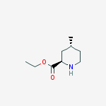 Ethyl (2S,4R)-4-Methylpipecolate结构式