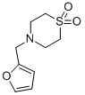 Structure of 4-(2-FURYLMETHYL)-1LAMBDA6,4-THIAZINANE-1,1-DIONE