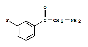 Structure of Ethanone,2-amino-1-(3-fluorophenyl)-