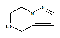 Structure of 4,5,6,7-TETRAHYDRO-PYRAZOLO[1,5-A]PYRAZINE