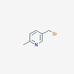 Structure of 5-BROMOMETHYL-2-METHYL-PYRIDINE