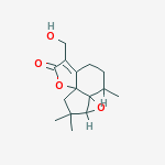 Structure of alliacol B