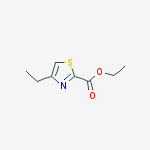 Structure of ethyl 4-ethylthiazole-2-carboxylate