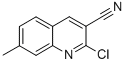 Structure of 2-CHLORO-7-METHYLQUINOLINE-3-CARBONITRILE