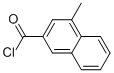 2-Naphthalenecarbonylchloride, 4-methyl-结构式