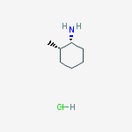 (1R,2S)-2-甲基环己胺盐酸盐结构式