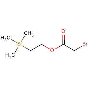 Structure of Acetic acid, bromo-, 2-(trimethylsilyl)ethyl ester