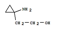 Structure of Cyclopropaneethanol,1-amino-