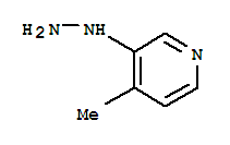 Structure of (4-METHYL-PYRIDIN-3-YL)-HYDRAZINE