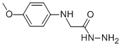 Structure of (4-METHOXY-PHENYLAMINO)-ACETIC ACID HYDRAZIDE