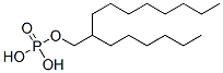 Structure of 1-Decanol, 2-hexyl-, dihydrogen phosphate